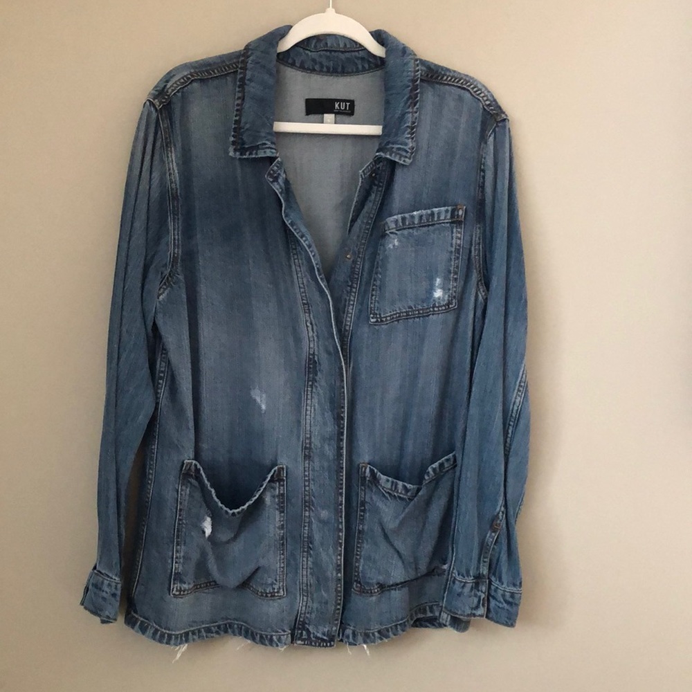 Kut from the Kloth Blue Jean Jacket